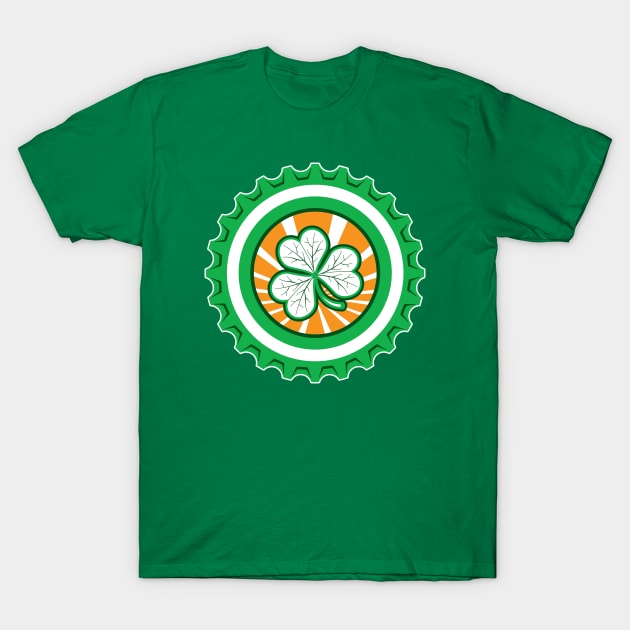 Green Shamrock | St. Patrick's Day | Irish Luck T-Shirt by dkdesigns27